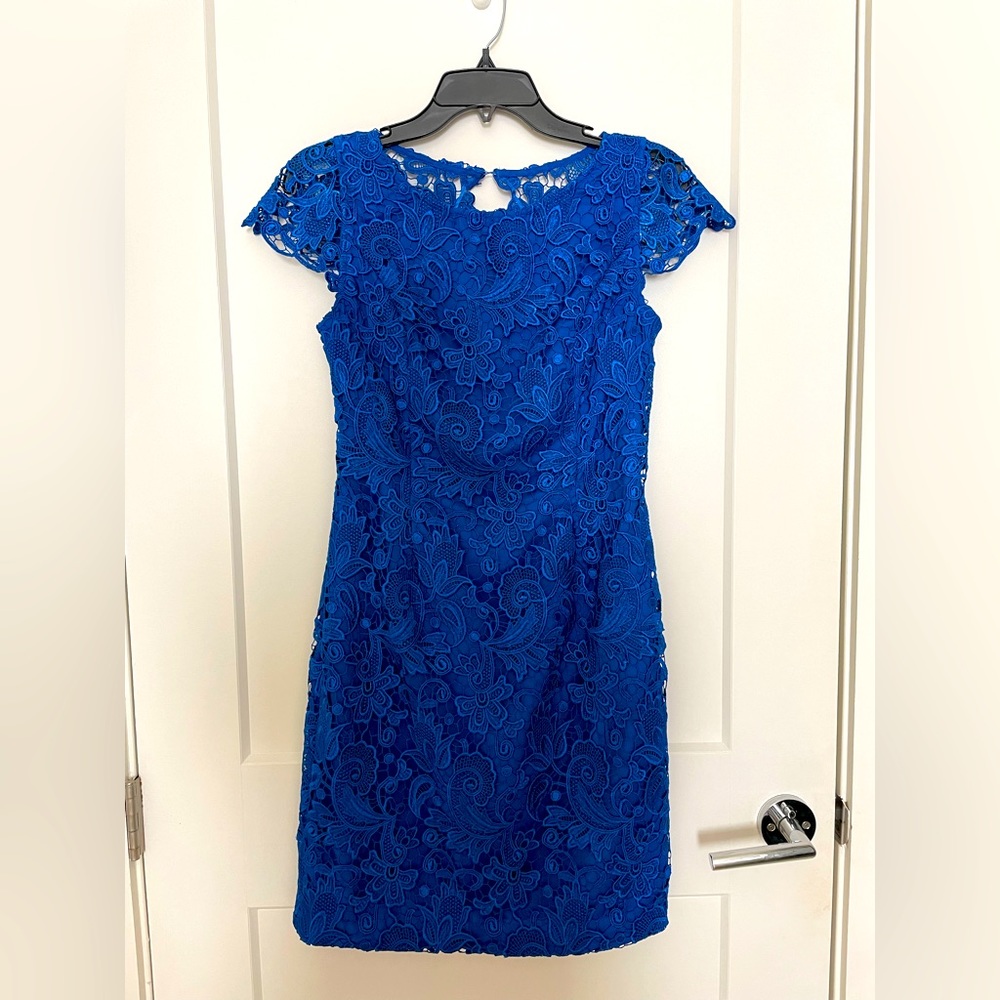 Vince Camuto lace sheath dress